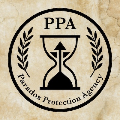 The seal of the Paradox Protection Agency